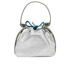 HVISK League Small Metallic Motion Polar Silver Bag
